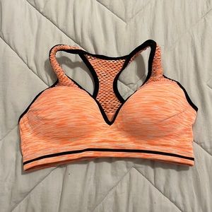 GREAT CONDITION ✨ VS PINK Neon Orange Sports Bra